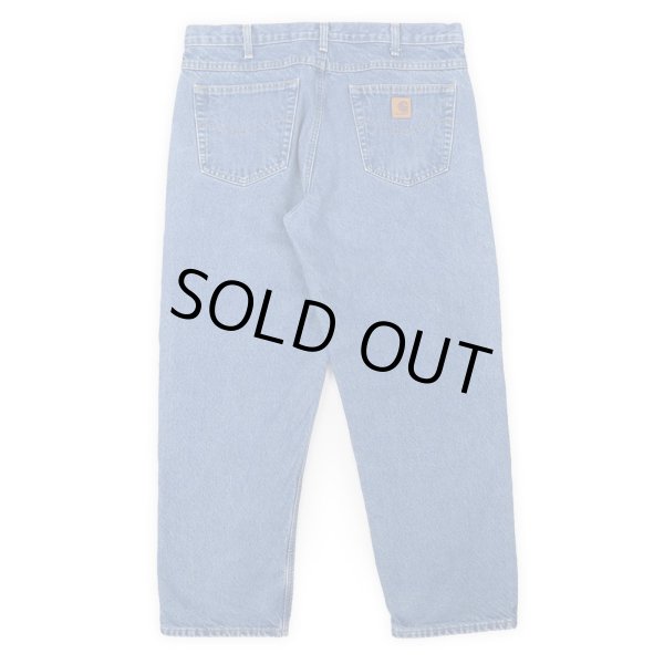 画像2: 00's Carhartt フランネルライナー デニムパンツ "W36 L30" (2)