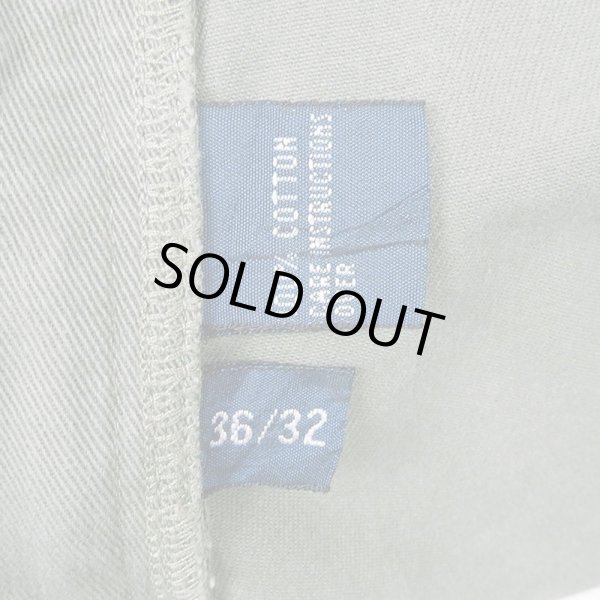 画像4: 00's Polo Ralph Lauren ノータック チノトラウザ― "OLIVE" (4)