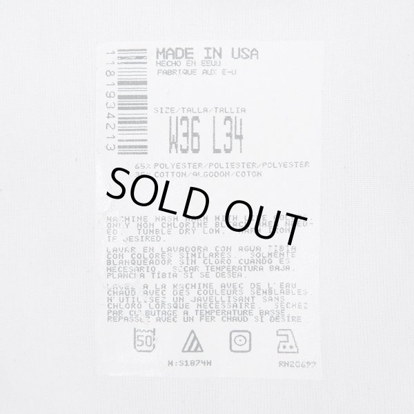 画像3: 90's Dickies 2タック ワークパンツ "BLACK / MADE IN USA" (3)