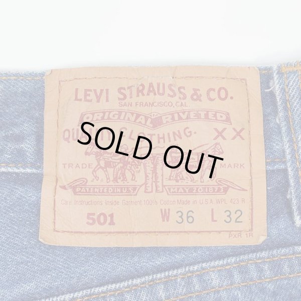 画像3: 90's Levi's 501 デニムパンツ "MADE IN USA / W36 L32" (3)