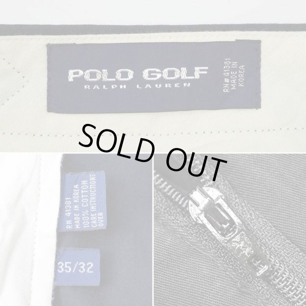 画像3: 90's Polo Ralph Lauren 2タック コットントラウザー "W35 L32" (3)
