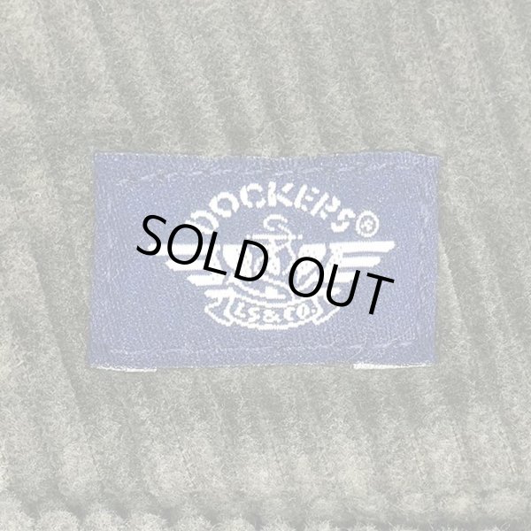 画像4: 90's DOCKERS 2タック 太畝コーデュロイトラウザー "OLIVE / W34 L32" (4)