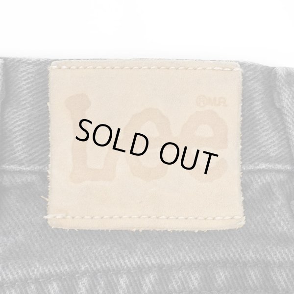 画像3: 00's Lee ブラックデニムパンツ "W34 L30" (3)