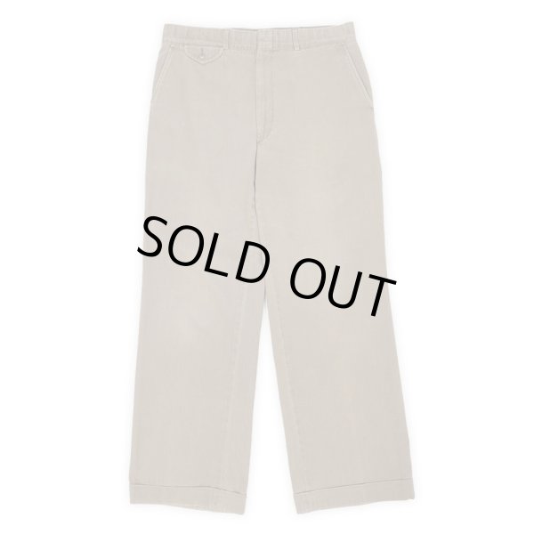 画像1: Early 90's Polo Ralph Lauren ノータック チノトラウザー "W34 L31相当" (1)