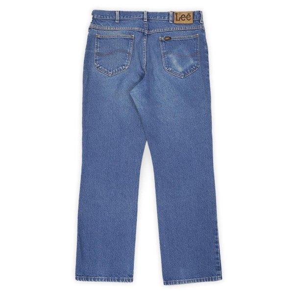 画像2: 90's Lee 202-0389 ブーツカット デニムパンツ "MADE IN USA / W36 L32" (2)