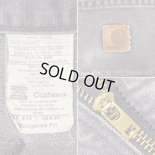 画像3: 00's Carhartt ダックペインターパンツ "B11 PTB / W36 L30 / MADE IN USA" (3)