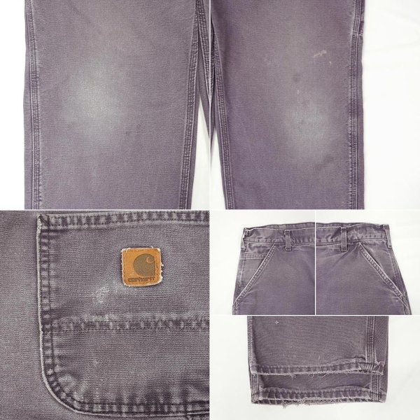 画像4: 00's Carhartt ダックペインターパンツ "B11 PTB / W36 L30 / MADE IN USA" (4)