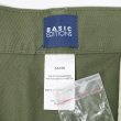 画像3: 00's BASIC EDITIONS 2タック チノトラウザー "DEADSTOCK / OLIVE / W34 L30" (3)