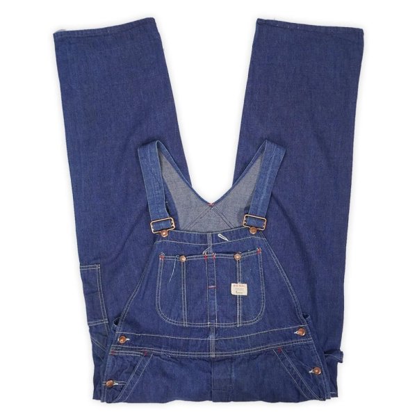 画像1: 60's BIG MAC デニムオーバーオール "W39 L30相当" (1)