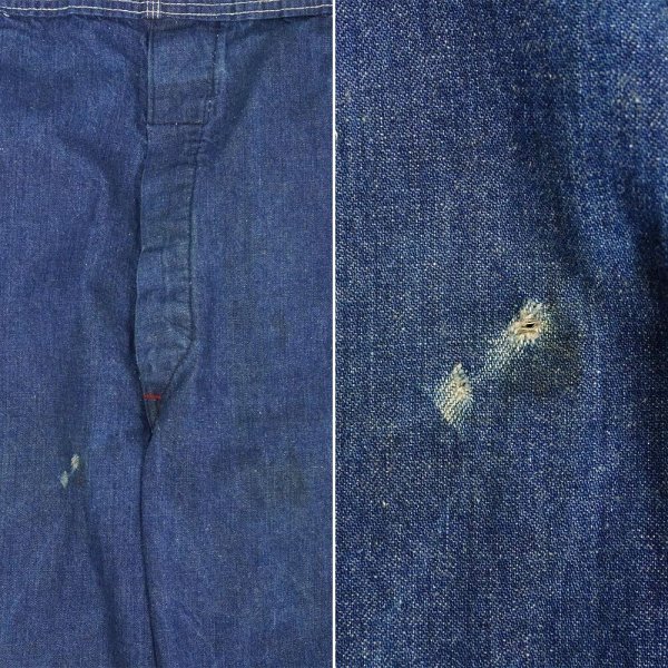 画像6: 60's BIG MAC デニムオーバーオール "W39 L30相当" (6)