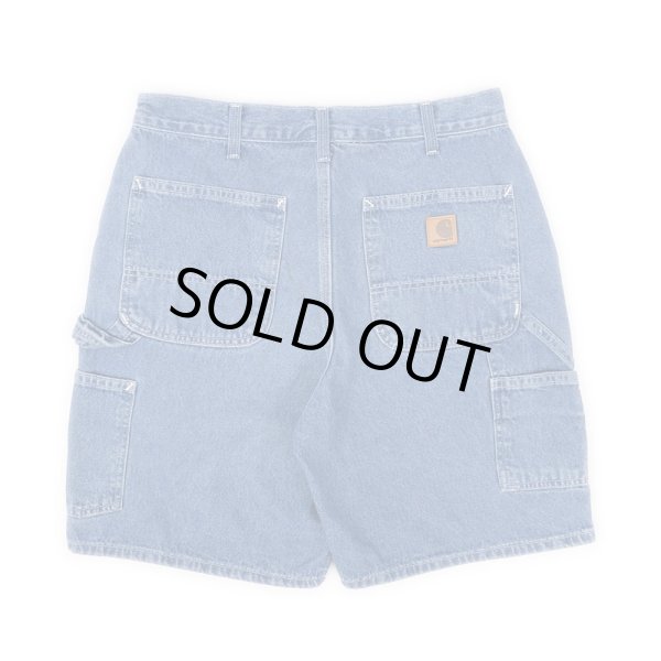 画像2: 00's Carhartt デニムペインターショーツ (2)