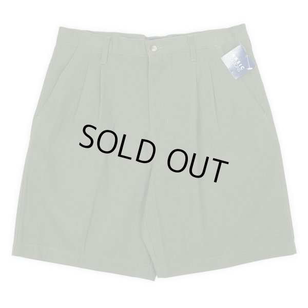画像1: 00's BASIC EDITIONS 2タック チノショーツ "DEADSTOCK" (1)
