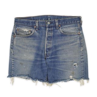【Vintage】50s LEVIS 701XX 布パッチ ショーツ リーバイス Vintage】50s LEVIS 701XX 布パッチ ショーツ リーバイス