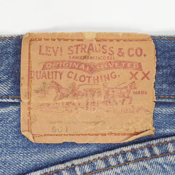 画像3: 80's Levi's 501 カットオフ デニムショーツ "赤耳 / MADE IN USA" (3)