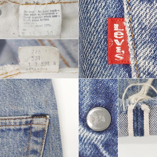 画像4: 80's Levi's 501 カットオフ デニムショーツ "赤耳 / MADE IN USA" (4)