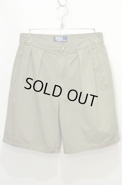 90's POLO Ralph Lauren 2タック チノショーツ “POLO CHINO 90's POLO Ralph Lauren 2タック チノショーツ “POLO CHINO