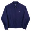 画像1: 00's Polo Ralph Lauren チンスト付き スウィングトップ "NAVY" (1)