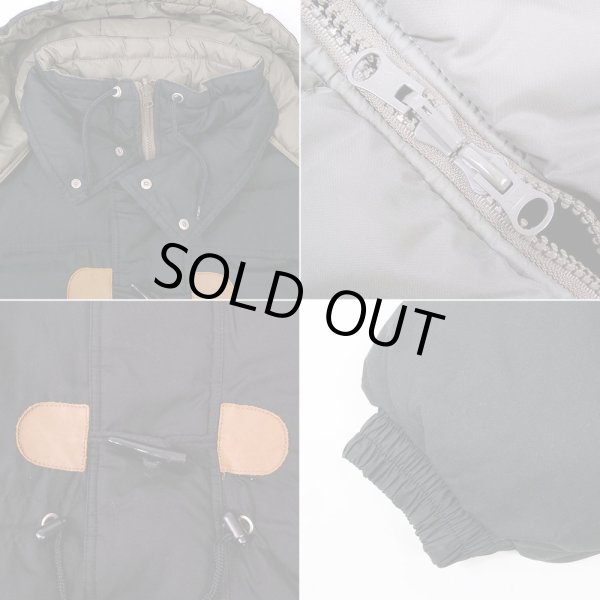 画像5: 90's SPORTS TOP リバーシブル パデッドダッフルコート “BLACK” (5)