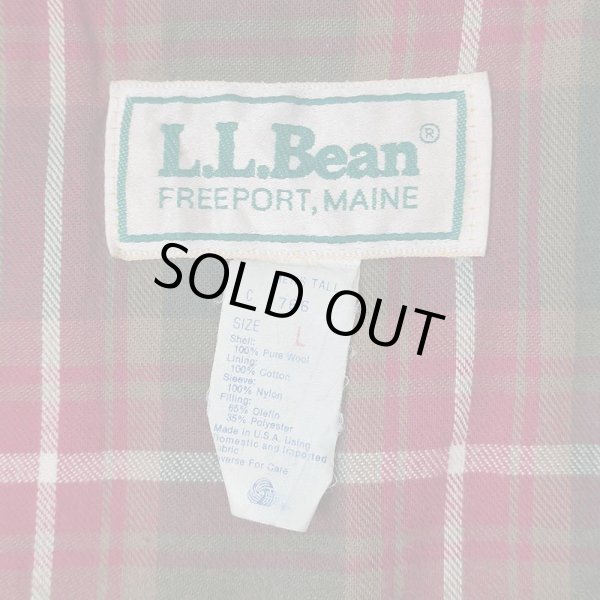 画像3: 80's L.L.Bean ウールジャケット "MADE IN USA / L-TALL" (3)