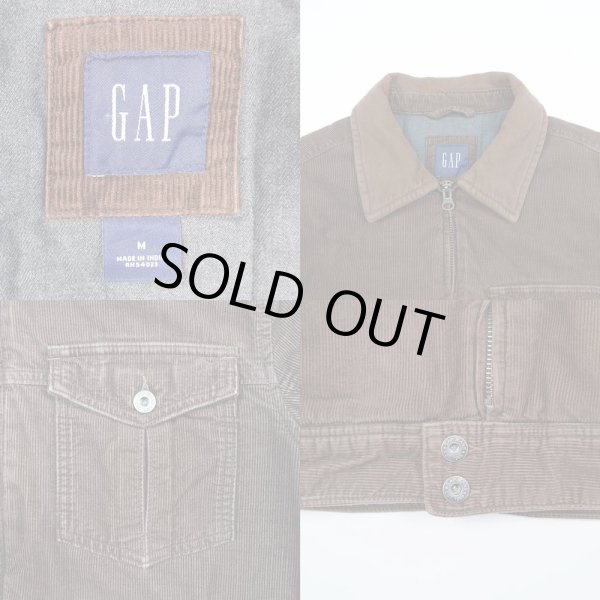 画像3: OLD GAP コーデュロイブルゾン (3)