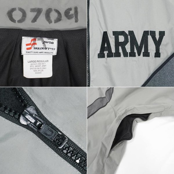 画像3: 00's US.ARMY IPFU ナイロントレーニングジャケット "LARGE-REGULAR" (3)