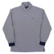 画像1: 90's Polo Ralph Lauren ボーダー柄 タートルネックカットソー (1)