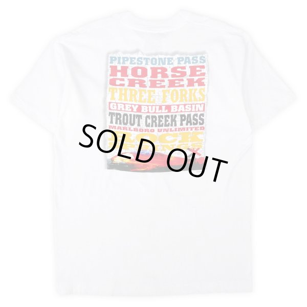 画像2: 90's Marlboro 両面プリント ポケットTシャツ "WHITE / MADE IN USA" (2)