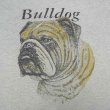 画像2: 90's Fruit of the loom ドッグプリントTシャツ "Bulldog / MADE IN USA" (2)