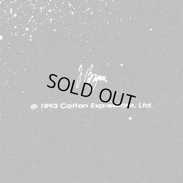 画像2: 00's Albert Einstein 蓄光プリントTシャツ (2)