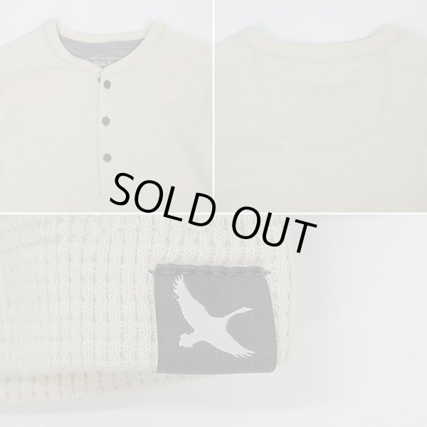 画像3: 00's Eddie Bauer ヘンリーネック サーマルカットソー "DEADSTOCK" (3)