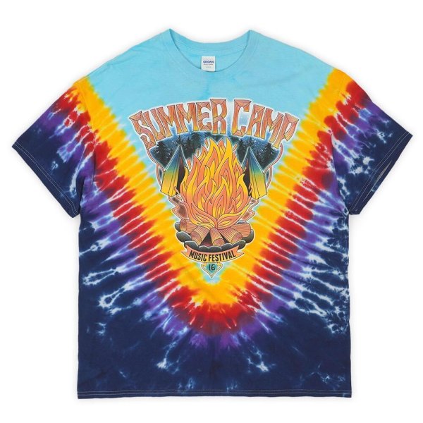 画像1: SUMMER CAMP MUSIC FESTIVAL 2016 タイダイTシャツ (1)