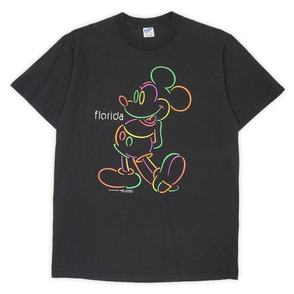 画像1: 90's Disney キャラクタープリントTシャツ "Mickey Mouse / MADE IN USA" (1)