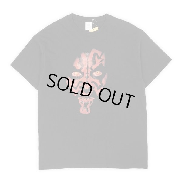 画像1: 00's STAR WARS ビッグフェイスTシャツ "Darth Maul" (1)