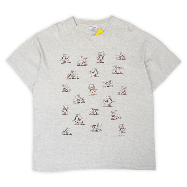 画像1: 90's COAST TRENDS 四十八手プリントTシャツ "COW / MADE IN USA" (1)