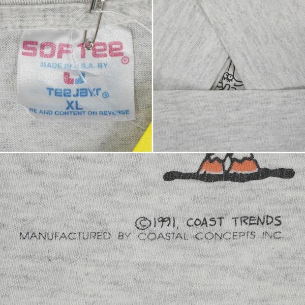 画像3: 90's COAST TRENDS 四十八手プリントTシャツ "COW / MADE IN USA" (3)