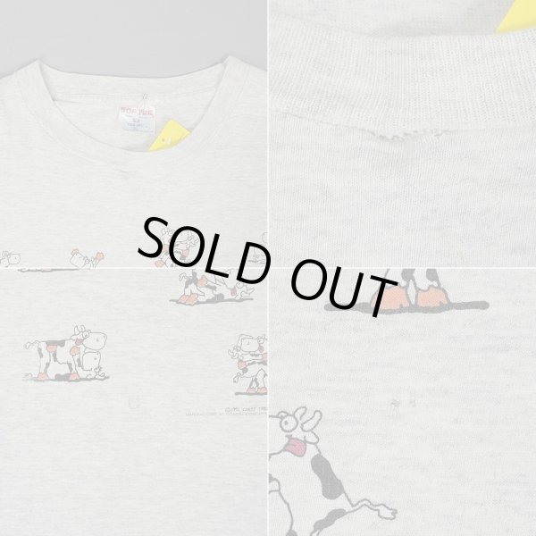 画像4: 90's COAST TRENDS 四十八手プリントTシャツ "COW / MADE IN USA" (4)