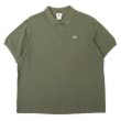 画像1: 90-00's LACOSTE ポロシャツ "DESIGNED IN FRANCE / OLIVE" (1)