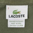 画像2: 90-00's LACOSTE ポロシャツ "DESIGNED IN FRANCE / OLIVE" (2)