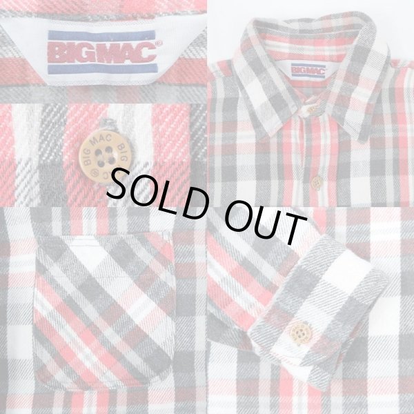 画像3: 80's BIG MAC ヘビーネルシャツ (3)