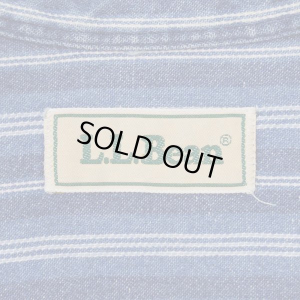 画像2: 90's L.L.Bean インディゴ染め ボタンダウンシャツ "MADE IN USA" (2)