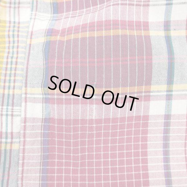 画像4: Early 90's Polo Ralph Lauren ボタンダウンシャツ “HAND WOVEN FABRIC” (4)