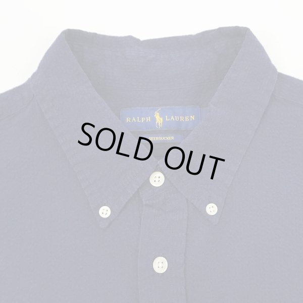 画像4: 00's Polo Ralph Lauren S/S ボタンダウンシャツ "SEERSUCKER" (4)