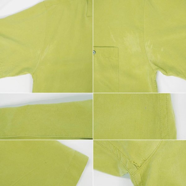 画像4: 90's RINNOVATO S/S オープンカラー シルクシャツ (4)