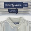 画像2: 90's Polo Ralph Lauren マルチストライプ柄 ボタンダウンシャツ "HERITAGE" (2)