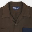 画像3: 90's Polo Ralph Lauren L/S オープンカラー レーヨンシャツ "Switching Custom" (3)