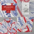 画像2: 00's Budweiser 総柄 レーヨンシャツ (2)