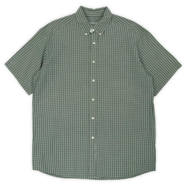 画像1: 00's Eddie Bauer S/S ボタンダウンシャツ "DEADSTOCK" (1)