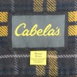 画像2: 00's Cabela's ヘビーネルシャツ "Orange×Brown Plaid" (2)