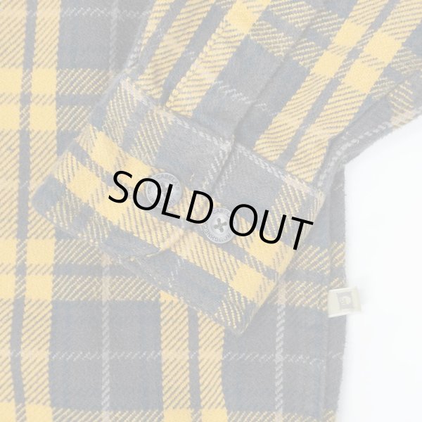 画像4: 00's Cabela's ヘビーネルシャツ "Orange×Brown Plaid" (4)
