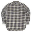 画像1: 90's Polo Ralph Lauren ボタンダウンシャツ "MCMEEL / Navy Plaid" (1)